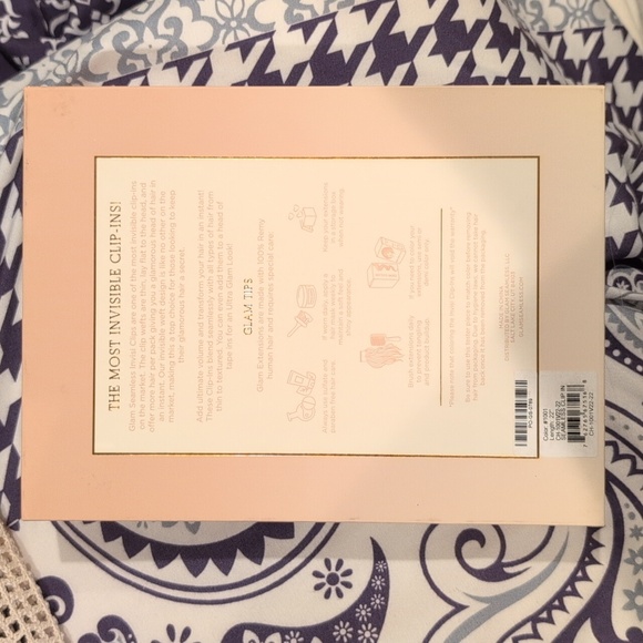 Hair Extensions - Blonde NIB - Picture 2 of 5